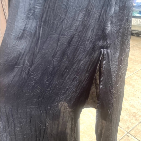 Mango black waist wraparound dress perfect for the Holidays - Picture 9 of 13